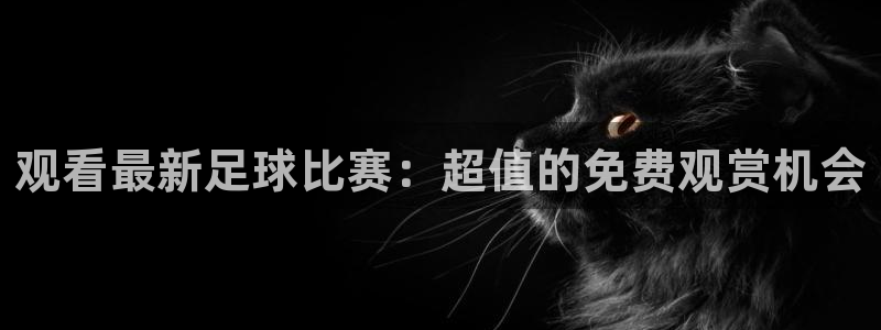 意昂4主管：观看最新足球比赛：超值的免费观赏机会
