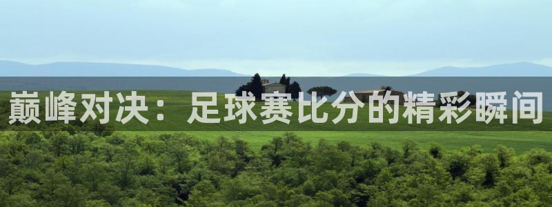 意昂4体育：巅峰对决：足球赛比分的精彩瞬间