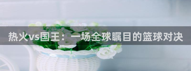 咪咕视频直播：热火vs国王：一场全球瞩目的篮球对决